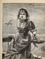 Picture 62 of 76 from Aboard the Mavis : it is told in this book how five boys and five girls cruise in the schooner "Mavis" about the east end of Long Island, and how, in (1880), leaf 184