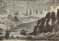 Picture 8 of 76 from Aboard the Mavis : it is told in this book how five boys and five girls cruise in the schooner "Mavis" about the east end of Long Island, and how, in (1880), leaf 24