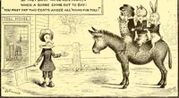 An illustration from [A book of cheerful cats and other animated animals (1892)