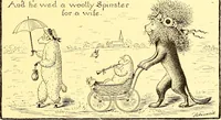 Picture 5 of 37 from [A book of cheerful cats and other animated animals (1892), leaf 12