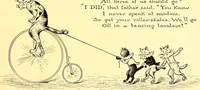 Picture 10 of 37 from [A book of cheerful cats and other animated animals (1892), leaf 20