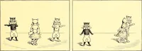 Picture 14 of 37 from [A book of cheerful cats and other animated animals (1892), leaf 28