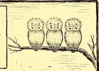 An illustration from [A book of cheerful cats and other animated animals (1892)