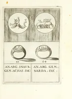 Picture 6 of 28 from Abrahami Gorlaei Antverpiani Dactyliotheca, seu, Annulorum sigillarium quorum apud priscos tam Graecos quam Romanos usus e ferro, aere, argento & auro promptvarivm : accesserunt variarum gemmarvm quibus antiquitas in sigillando uti solita scalptvrae (1601), leaf 101