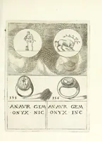 Picture 17 of 28 from Abrahami Gorlaei Antverpiani Dactyliotheca, seu, Annulorum sigillarium quorum apud priscos tam Graecos quam Romanos usus e ferro, aere, argento & auro promptvarivm : accesserunt variarum gemmarvm quibus antiquitas in sigillando uti solita scalptvrae (1601), leaf 211