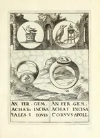 Picture 1 of 28 from Abrahami Gorlaei Antverpiani Dactyliotheca, seu, Annulorum sigillarium quorum apud priscos tam Graecos quam Romanos usus e ferro, aere, argento & auro promptvarivm : accesserunt variarum gemmarvm quibus antiquitas in sigillando uti solita scalptvrae (1601), leaf 57