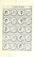 Picture 5 of 27 from Abrahami Gorlaei Antverpiani thesaurus numismatum Romanorum aureorum, argenteorum, aereorum ad familias eius urbis spectantium usque ad obitum Augusti : accessere eiusdem paralipomena seu typi numorum Romanorum quos a Fulvio Ursino partim non editos omnino partim non ita editos idem possidet (1609), leaf 127