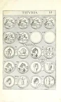 Picture 22 of 27 from Abrahami Gorlaei Antverpiani thesaurus numismatum Romanorum aureorum, argenteorum, aereorum ad familias eius urbis spectantium usque ad obitum Augusti : accessere eiusdem paralipomena seu typi numorum Romanorum quos a Fulvio Ursino partim non editos omnino partim non ita editos idem possidet (1609), leaf 179
