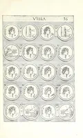An illustration from Abrahami Gorlaei Antverpiani thesaurus numismatum Romanorum aureorum, argenteorum, aereorum ad familias eius urbis spectantium usque ad obitum Augusti : accessere eiusdem paralipomena seu typi numorum Romanorum quos a Fulvio Ursino partim non editos omnino partim non ita editos idem possidet (1609)