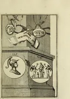 An illustration from Abrahami Gorlaei antverpiani Dactyliothecae, seu, Annulorum sigillarium quorum apud priscos tam Graecos quam Romanos usus, ex ferro, aere, argento & auro promptuarii pars prima[-secunda] : collectis aliunde & ineditis & editis annulorum figuris auctior (1695)