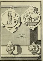 Picture 79 of 116 from Abrahami Gorlaei antverpiani Dactyliothecae, seu, Annulorum sigillarium quorum apud priscos tam Graecos quam Romanos usus, ex ferro, aere, argento & auro promptuarii pars prima[-secunda] : collectis aliunde & ineditis & editis annulorum figuris auctior (1695), leaf 230