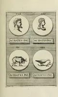 Picture 34 of 170 from Abrahami Gorlaei antverpiani Dactyliothecae, seu, Annulorum sigillarium quorum apud priscos tam Graecos quam Romanos usus, ex ferro, aere, argento & auro promptuarii pars prima[-secunda] : collectis aliunde & ineditis & editis annulorum figuris auctior (1695), leaf 132