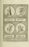 Picture 45 of 170 from Abrahami Gorlaei antverpiani Dactyliothecae, seu, Annulorum sigillarium quorum apud priscos tam Graecos quam Romanos usus, ex ferro, aere, argento & auro promptuarii pars prima[-secunda] : collectis aliunde & ineditis & editis annulorum figuris auctior (1695), leaf 154