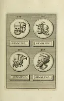 Picture 78 of 170 from Abrahami Gorlaei antverpiani Dactyliothecae, seu, Annulorum sigillarium quorum apud priscos tam Graecos quam Romanos usus, ex ferro, aere, argento & auro promptuarii pars prima[-secunda] : collectis aliunde & ineditis & editis annulorum figuris auctior (1695), leaf 224