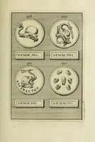Picture 79 of 170 from Abrahami Gorlaei antverpiani Dactyliothecae, seu, Annulorum sigillarium quorum apud priscos tam Graecos quam Romanos usus, ex ferro, aere, argento & auro promptuarii pars prima[-secunda] : collectis aliunde & ineditis & editis annulorum figuris auctior (1695), leaf 226