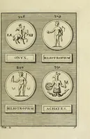 An illustration from Abrahami Gorlaei antverpiani Dactyliothecae, seu, Annulorum sigillarium quorum apud priscos tam Graecos quam Romanos usus, ex ferro, aere, argento & auro promptuarii pars prima[-secunda] : collectis aliunde & ineditis & editis annulorum figuris auctior (1695)