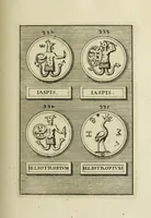 Picture 85 of 170 from Abrahami Gorlaei antverpiani Dactyliothecae, seu, Annulorum sigillarium quorum apud priscos tam Graecos quam Romanos usus, ex ferro, aere, argento & auro promptuarii pars prima[-secunda] : collectis aliunde & ineditis & editis annulorum figuris auctior (1695), leaf 238