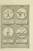 Picture 88 of 170 from Abrahami Gorlaei antverpiani Dactyliothecae, seu, Annulorum sigillarium quorum apud priscos tam Graecos quam Romanos usus, ex ferro, aere, argento & auro promptuarii pars prima[-secunda] : collectis aliunde & ineditis & editis annulorum figuris auctior (1695), leaf 244