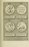 Picture 93 of 170 from Abrahami Gorlaei antverpiani Dactyliothecae, seu, Annulorum sigillarium quorum apud priscos tam Graecos quam Romanos usus, ex ferro, aere, argento & auro promptuarii pars prima[-secunda] : collectis aliunde & ineditis & editis annulorum figuris auctior (1695), leaf 254