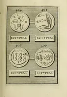 Picture 100 of 170 from Abrahami Gorlaei antverpiani Dactyliothecae, seu, Annulorum sigillarium quorum apud priscos tam Graecos quam Romanos usus, ex ferro, aere, argento & auro promptuarii pars prima[-secunda] : collectis aliunde & ineditis & editis annulorum figuris auctior (1695), leaf 274