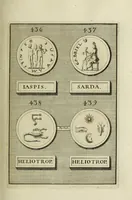 Picture 109 of 170 from Abrahami Gorlaei antverpiani Dactyliothecae, seu, Annulorum sigillarium quorum apud priscos tam Graecos quam Romanos usus, ex ferro, aere, argento & auro promptuarii pars prima[-secunda] : collectis aliunde & ineditis & editis annulorum figuris auctior (1695), leaf 290