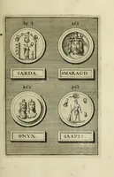 Picture 115 of 170 from Abrahami Gorlaei antverpiani Dactyliothecae, seu, Annulorum sigillarium quorum apud priscos tam Graecos quam Romanos usus, ex ferro, aere, argento & auro promptuarii pars prima[-secunda] : collectis aliunde & ineditis & editis annulorum figuris auctior (1695), leaf 304