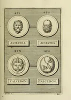 Picture 117 of 170 from Abrahami Gorlaei antverpiani Dactyliothecae, seu, Annulorum sigillarium quorum apud priscos tam Graecos quam Romanos usus, ex ferro, aere, argento & auro promptuarii pars prima[-secunda] : collectis aliunde & ineditis & editis annulorum figuris auctior (1695), leaf 308