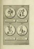 Picture 120 of 170 from Abrahami Gorlaei antverpiani Dactyliothecae, seu, Annulorum sigillarium quorum apud priscos tam Graecos quam Romanos usus, ex ferro, aere, argento & auro promptuarii pars prima[-secunda] : collectis aliunde & ineditis & editis annulorum figuris auctior (1695), leaf 314