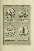 Picture 130 of 170 from Abrahami Gorlaei antverpiani Dactyliothecae, seu, Annulorum sigillarium quorum apud priscos tam Graecos quam Romanos usus, ex ferro, aere, argento & auro promptuarii pars prima[-secunda] : collectis aliunde & ineditis & editis annulorum figuris auctior (1695), leaf 338