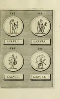 An illustration from Abrahami Gorlaei antverpiani Dactyliothecae, seu, Annulorum sigillarium quorum apud priscos tam Graecos quam Romanos usus, ex ferro, aere, argento & auro promptuarii pars prima[-secunda] : collectis aliunde & ineditis & editis annulorum figuris auctior (1695)