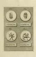 Picture 165 of 170 from Abrahami Gorlaei antverpiani Dactyliothecae, seu, Annulorum sigillarium quorum apud priscos tam Graecos quam Romanos usus, ex ferro, aere, argento & auro promptuarii pars prima[-secunda] : collectis aliunde & ineditis & editis annulorum figuris auctior (1695), leaf 410