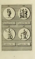 Picture 6 of 170 from Abrahami Gorlaei antverpiani Dactyliothecae, seu, Annulorum sigillarium quorum apud priscos tam Graecos quam Romanos usus, ex ferro, aere, argento & auro promptuarii pars prima[-secunda] : collectis aliunde & ineditis & editis annulorum figuris auctior (1695), leaf 74