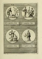 Picture 15 of 170 from Abrahami Gorlaei antverpiani Dactyliothecae, seu, Annulorum sigillarium quorum apud priscos tam Graecos quam Romanos usus, ex ferro, aere, argento & auro promptuarii pars prima[-secunda] : collectis aliunde & ineditis & editis annulorum figuris auctior (1695), leaf 92