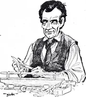 An illustration from Abraham Lincoln's vocations (1849)