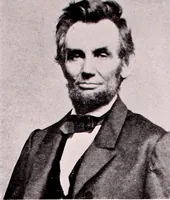 An illustration from Abraham Lincoln's appearance (1860)
