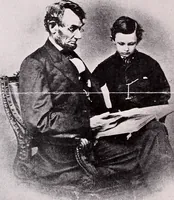 An illustration from Abraham Lincoln's appearance (1860)