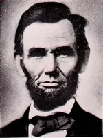 An illustration from Abraham Lincoln's appearance (1860)
