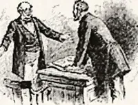 An illustration from Abraham Lincoln and religion. Mary Todd Lincoln (1895)