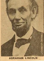 An illustration from Abraham Lincoln and religion. Abraham Lincoln (1860)