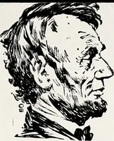 Picture 20 of 35 from Abraham Lincoln and religion. Abraham Lincoln (1860), leaf 154