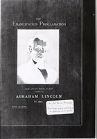 Picture 1 of 35 from Abraham Lincoln and religion. Abraham Lincoln (1860), leaf 3