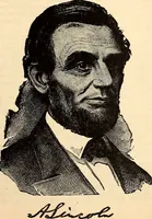 An illustration from Abraham Lincoln and religion. Abraham Lincoln (1860)