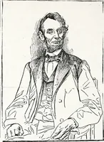 An illustration from Abraham Lincoln and religion (1887)