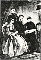 An illustration from Abraham Lincoln and religion (1887)
