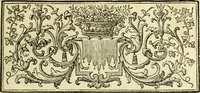 An illustration from Abregé de la vie des fameux peintres : avec leurs portraits gravés en taille-douce, les indications de leurs principaux ouvrages, quelques réflexions sur leurs caractéres, et la maniere de connoître les desseins des grands maîtres (1745)