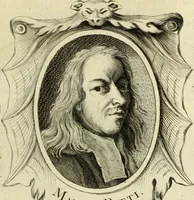 An illustration from Abregé de la vie des fameux peintres : avec leurs portraits gravés en taille-douce, les indications de leurs principaux ouvrages, quelques réflexions sur leurs caractéres, et la maniere de connoître les desseins des grands maîtres (1745)