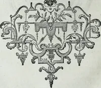 An illustration from Abregé de la vie des fameux peintres : avec leurs portraits gravés en taille-douce, les indications de leurs principaux ouvrages, quelques réflexions sur leurs caractéres, et la maniere de connoître les desseins des grands maîtres (1745)
