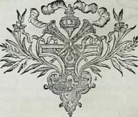 An illustration from Abregé de la vie des fameux peintres : avec leurs portraits gravés en taille-douce, les indications de leurs principaux ouvrages, quelques réflexions sur leurs caractéres, et la maniere de connoître les desseins des grands maîtres (1745)