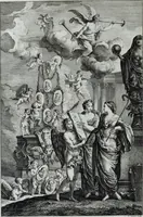 Picture 1 of 190 from Abregé de la vie des fameux peintres : avec leurs portraits gravés en taille-douce, les indications de leurs principaux ouvrages, quelques réflexions sur leurs caractéres, et la maniere de connoître les desseins des grands maîtres (1745), leaf 5