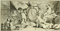 Picture 4 of 190 from Abregé de la vie des fameux peintres : avec leurs portraits gravés en taille-douce, les indications de leurs principaux ouvrages, quelques réflexions sur leurs caractéres, et la maniere de connoître les desseins des grands maîtres (1745), leaf 8